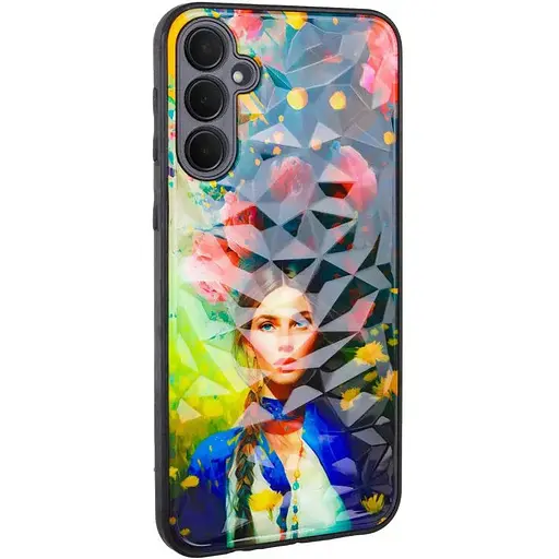 TPU+PC чехол Prisma Ladies для Samsung Galaxy A56 5G Peonies