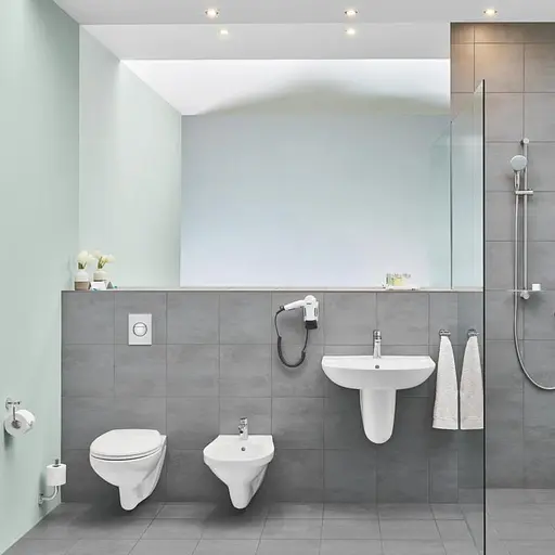 Подвесной унитаз Grohe Bau 39427000, Белый - фото 5