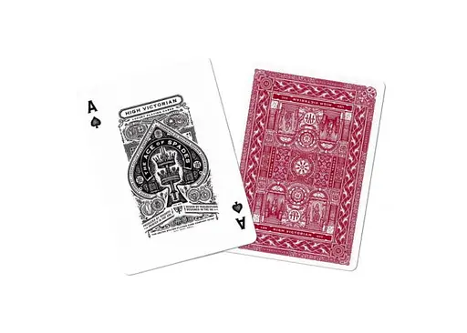 Карти гральні United States Playing Card Company Theory11 High Victorian (red) (168124) - фото 6