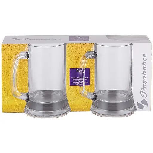 Паб кухоль для пива Pasabahce 500 мл набір в коробці 2 шт. (55129)