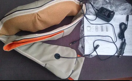 Шиацу Массажер для шеи, плеч, спины и поясницы 6 кнопок 65 W (Оригинал) - фото 8