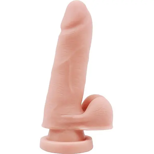 Фалоімітатор Mister Dixx Dual Density 5.7" 14.5 см тілесний