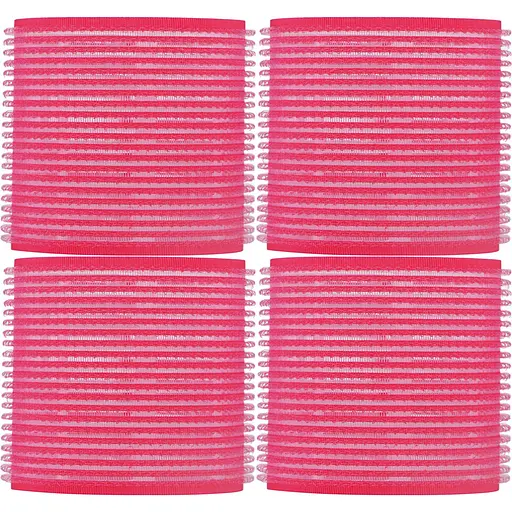 Бігуді для волосся Beauty Line з липучками рожевий 4 шт. (412234) - фото 1