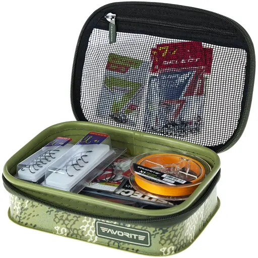 Коробка Favorite Eva Tackle Box TCLB-XS 200x150x50mm Khaki - фото 5