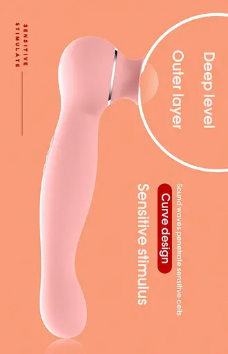 Вакуумний стимулятор клітора з вібрацією B - Series Lyla Lauren (рожевий) - фото 4