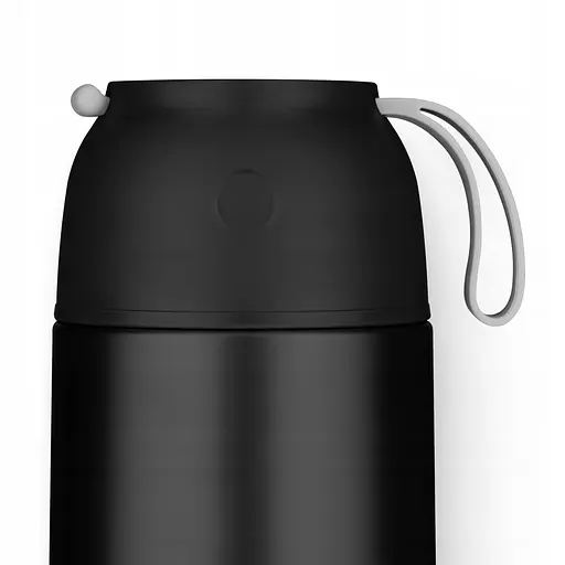 Термос для еды Mountain Goat 0.72 л с ложкой Black (P-5905973406956) - фото 4