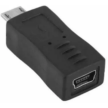 Адаптер GRAND microUSB папа mini USB мама