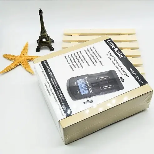 Профессиональное зарядное устройство Liitokala Lii-300 + автоадаптер Повербанк - фото 10