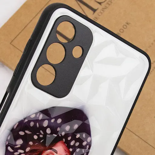 TPU+PC чохол Prisma Ladies для Samsung Galaxy A34 5G Girl in a hat - фото 4