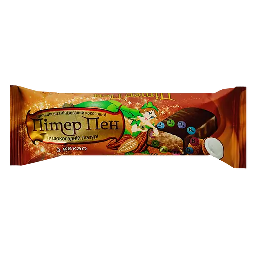 Батончик Пітер Пен з какао вітамінізований 40 г 