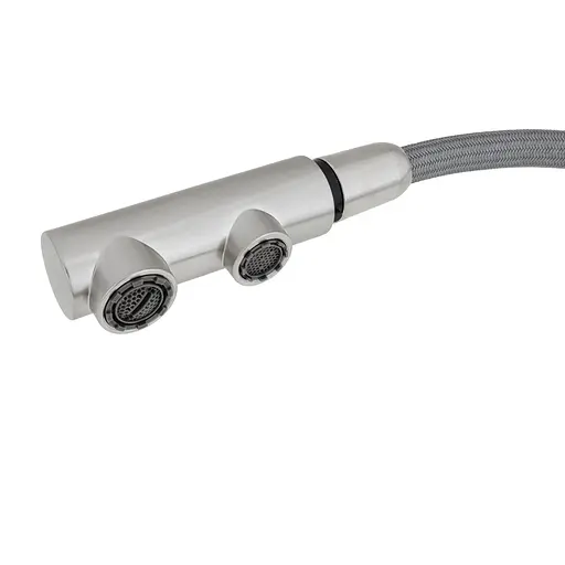 Змішувач для кухні з висувним виливом та підключенням до фільтра Nett FWS-33 Нержавіюча сталь - фото 5