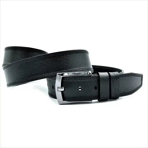 Ремінь шкіряний Le-Mon чоловічий 115-120х3,8 см acs0023721 - фото 4