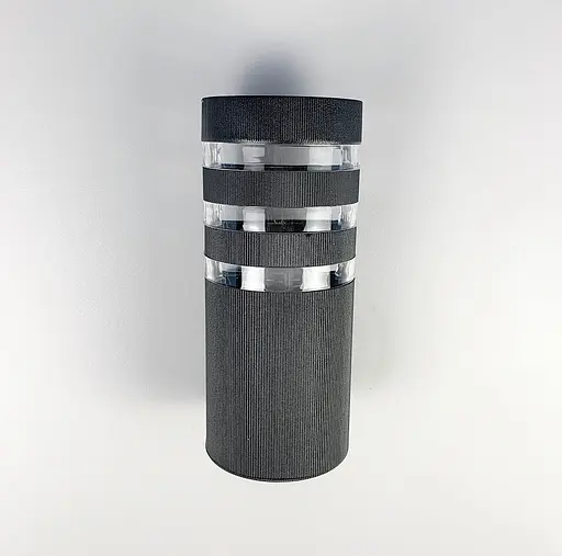 Світильник для вулиці у корпусі чорного кольору | Line F | Арт. 8021-1W BK - фото 1