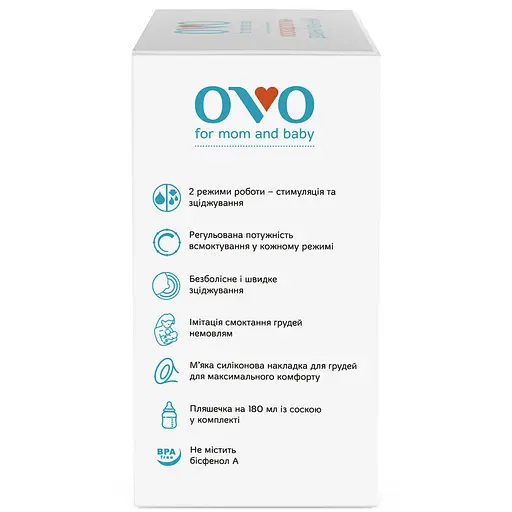 Двухфазный механический молокоотсос OVO GM-30 - фото 12