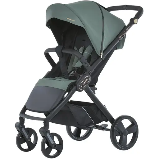 Детская прогулочная коляска-книга El Camino ME 1053-3 Dynamic Pro Forest Green Зеленая