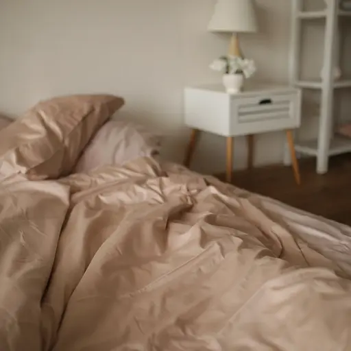 Комплект постельного белья 100% бежевый хлопок Latte - двуспальный - фото 2