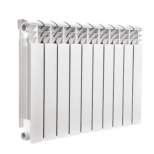 Радіатор секційний KOER-100 Bimetal-500 / Ціна за 1 секцію, ultra RAD329, Білий - фото 1