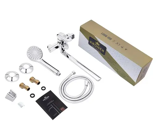 Змішувач для ванни Kroner KRM Kante - C070 (CV023580) - фото 7