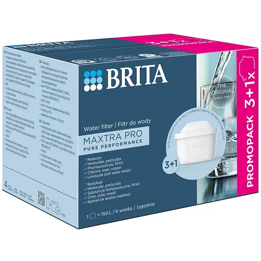 Набор картриджей Brita MXPro All-in-1, 3+1 шт. (1051759) - фото 3