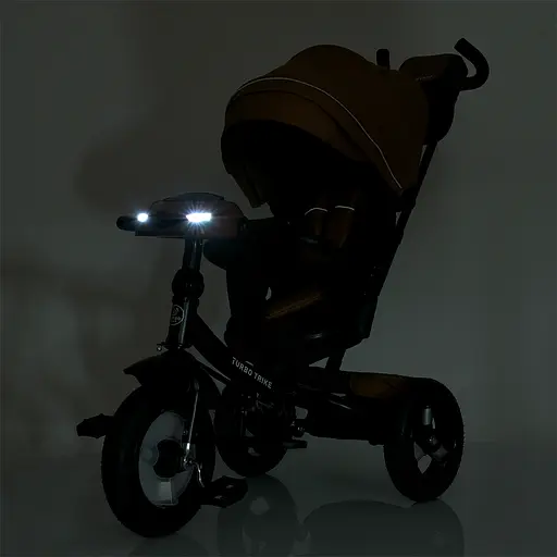 Велосипед трехколесный MT 1007-11 Turbo Trike крепкая стальная рама поворотное сиденье (360°) - фото 9