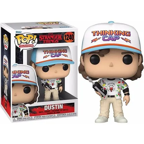 Фігурка Funko Pop Dustin Stranger Things Дастін Дуже дивні справи 10 см D ST 1240 - фото 1
