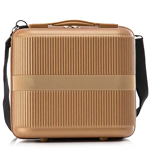 Бьюти-кейс Semi Line 16L Gold (T5667-1) - фото 5