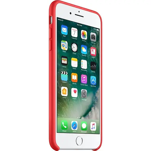 Чохол-накладка Toto Silicone Case Apple iPhone 7 Plus/8 Plus Red - фото 2