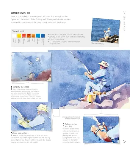 Artist's Watercolour Techniques. Discover How to Paint Landscapes, People and Still Lifes, and Develop Your Own Style - фото 7