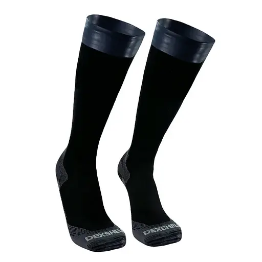Высокие водонепроницаемые носки Dexshell Wading Pro Socks (Черные) размер S (36-38)