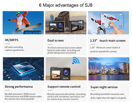 Екшн-камера SJCAM SJ8 Dual Screen - фото 7