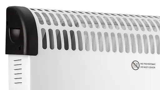 Конвектор Neo Tools 25м2, 2000Вт, мех. упр-ння, з терморегулятором, відкритий нагрів. елемент, білий - фото 4