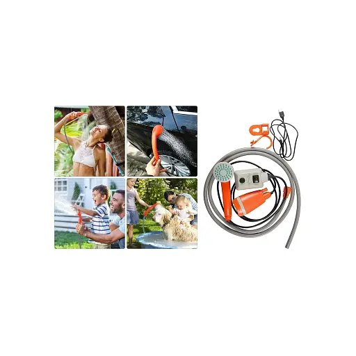 Душ портативний Poputchik на Li-ion акумуляторі 2200 мАг (960300-IS) - фото 4