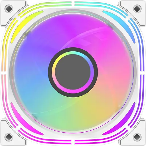 Комплект вентиляторів Darkflash INF24 3 in 1 White (INF24 3IN1(PWM) white) - фото 2