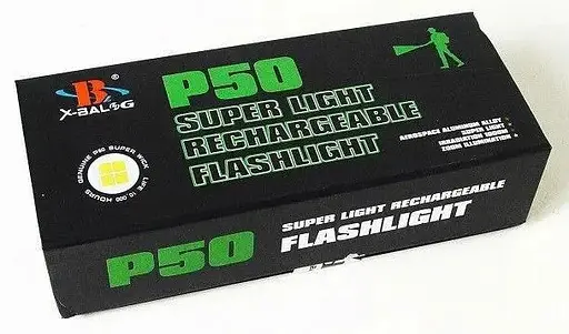 Ліхтар X-Balong BL-8900-P90 zoom + ЗУ 220/12В + 18650 + 5 режимів - фото 5