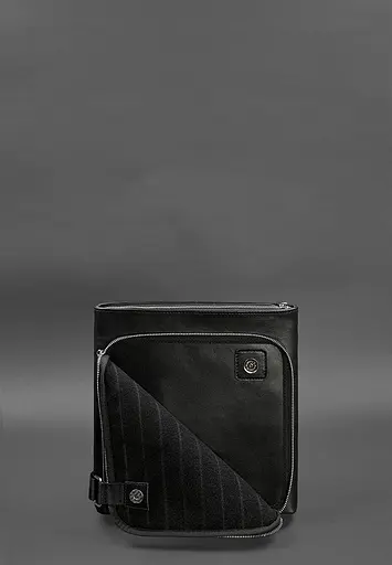 Сумка-планшет для прихованого носіння пістолета Чорна Краст - фото 3