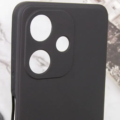 Силиконовый чехол Epik Candy Full Camera для Infinix Hot 30i Черный / Black - фото 5