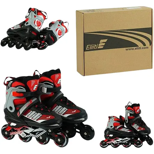 Роликові ковзани Eliiti зі світловим колесом розміром 38-41 - фото 2