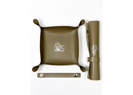 Настольная игра Планета Ігор Лоток для кубиков Дракон (коричневый) (Dice tray Dragon brown) (pi-dt005) - фото 4