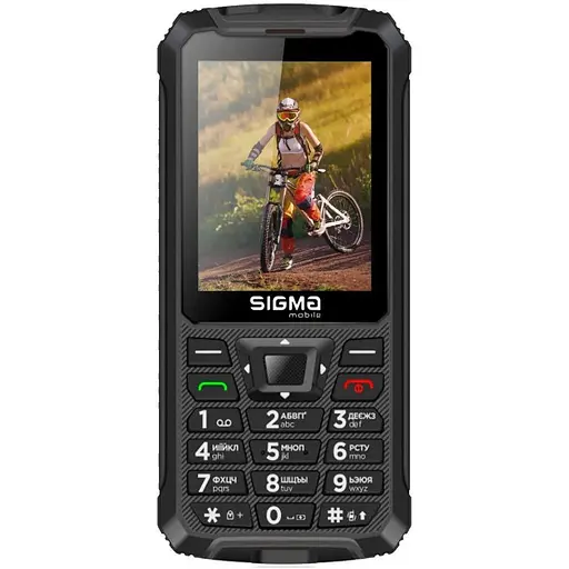 Мобильный телефон Sigma X-treme PR68 Type-C Black UA UCRF