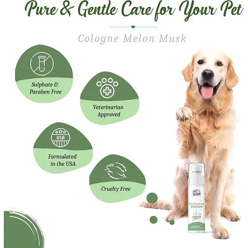 Парфюмированный спрей Pet Clean Cologne Musk Melon для животных с ароматом мускусной дыни 100 мл - фото 4
