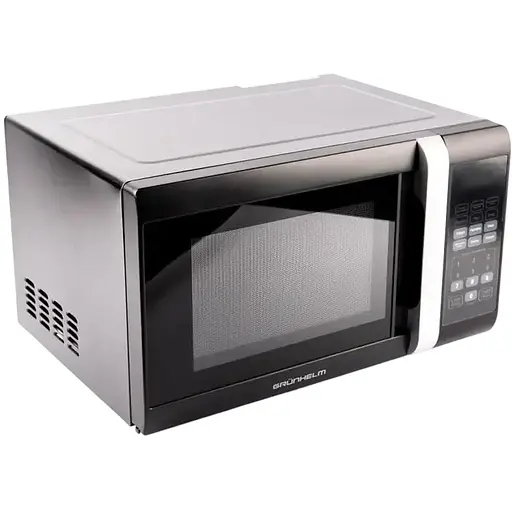 Мікрохвильова піч Grunhelm 23MX823-B 800 Вт 23 л чорна (95063) - фото 2