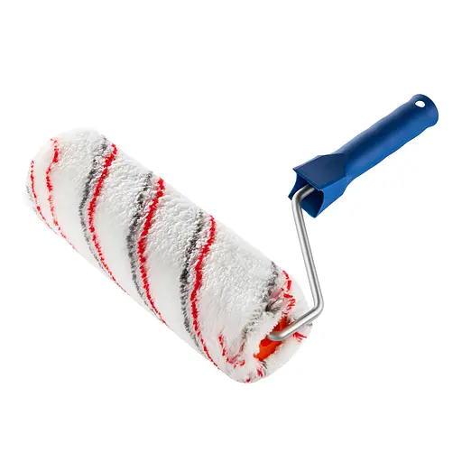 Валик "Мультиколор" 250х58 мм с ручкой Polax (770-34) - фото 1