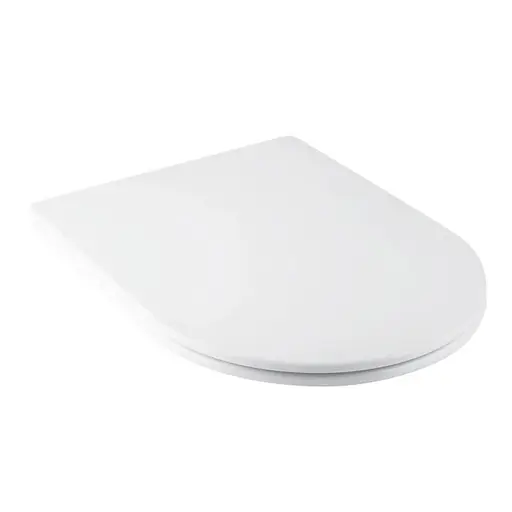 Сиденье для унитаза Mixxus Seat Cover Ellipse-2003 с микролифтом 475x368x70 мм MI6722, Белый - фото 1
