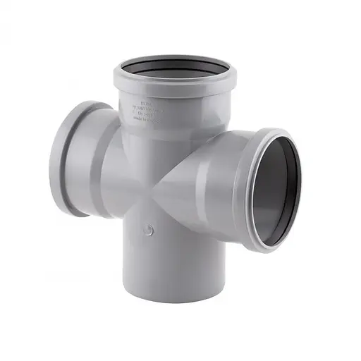 Хрестовина каналізаційна TA Sewage 110, 90° CZ110005 - фото 1