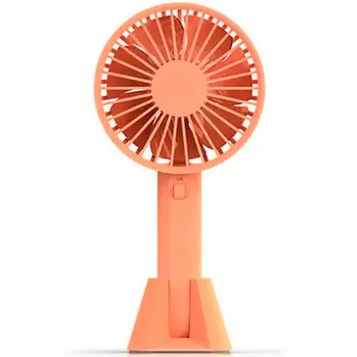 Вентилятор портативный Xiaomi VH Mini Portable Handheld Fan оранжевый - фото 1