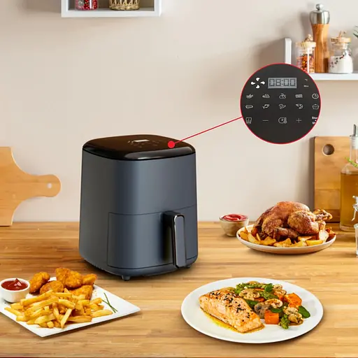 Мультипіч Tefal Easy Fry Max 1500 Вт чорна (EY245B10) - фото 7