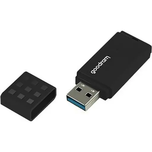 Флеш-накопичувач GoodRam 16Gb USB3.2 Black (UME3-0160K0R11) - фото 1