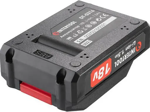 Аккумулятор для электроинструмента Intertool 18V 1.5Ah (DT-0316) [89159] - фото 4