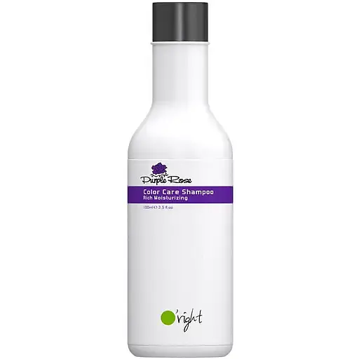 Шампунь для фарбованого волосся O'right Пурпурна троянда органічний 100 мл - фото 1