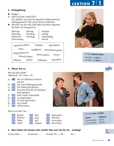 Themen aktuell 1. Kursbuch und Arbeitsbuch mit integrierter Audio-CD. Lektion 6–10 - фото 18